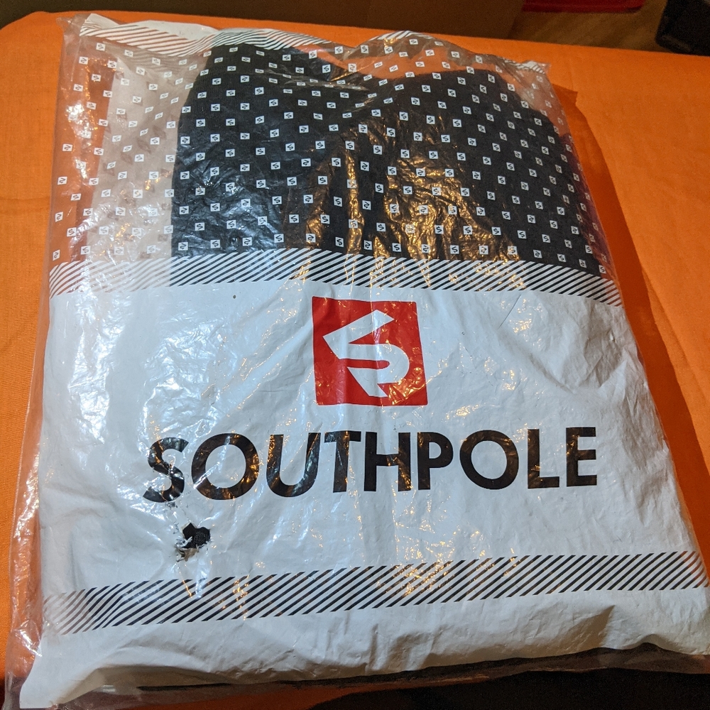 Southpole Boys 10-12 Fleece Jogger Pants Black
